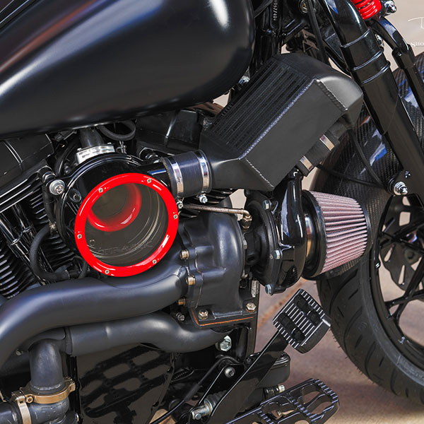 Bone Crusher Harley-Davidson® Softail® Springer custom motorcycle turbo kit