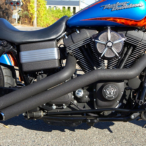 Bob Harley-Davidson® custom motorcycle right side view