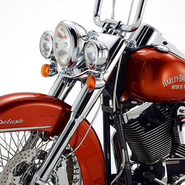 Custom Harley-Davidson® Softail® Deluxe front end