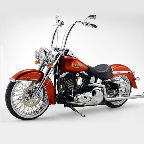 Custom Harley-Davidson® Softail® Deluxe left side view