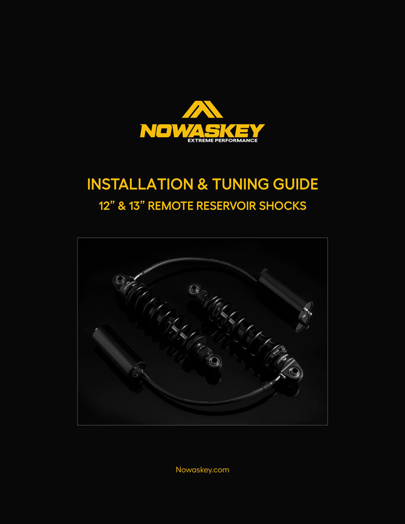 Nowaskey remote reservoir shocks installation tuning guide