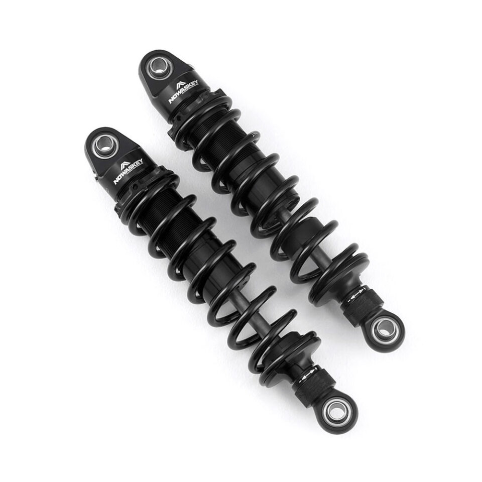 Dual adjustable rear shocks for Harley-Davidson for touring motorcycles pair.