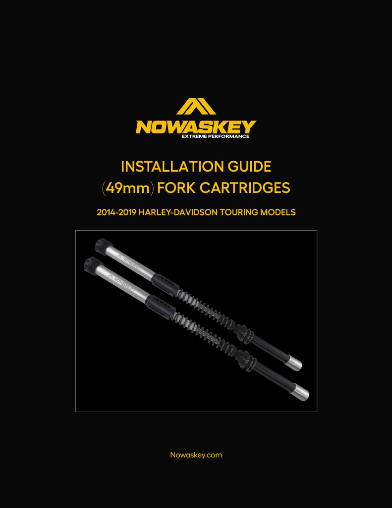 Nowaskey 49mm fork cartridge installation guide